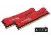 MEMÓRIA HYPERX SAVAGE 16GB 2133MHZ DDR3 NON-ECC CL11 DIMM (KIT OF 2) XMP KINGSTON