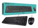KIT MOUSE E TECLADO LOGITECH MK120 COM FIO USB PTO
